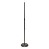 STAGG MICROPHONE FLOOR STAND WITH HEAVY SOLID ROUND BLACK BASE