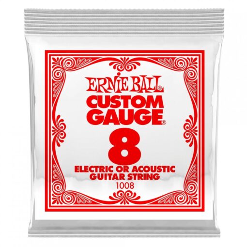 ERNIE BALL .008 PLAIN SINGLE STRING