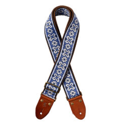 STAGG WOVEN NYLON TIARE STRAP BLUE