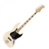 SQUIER AFFINITY SERIES ACTIVE JAZZ BASS, MAPLE FINGERBOARD, OLYMPIC WHITE