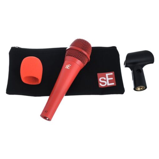 SE ELECTRONICS V7 DYNAMIC MICROPHONE RED