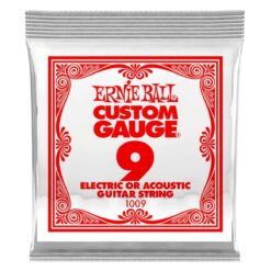 ERNIE BALL 1009 SINGLE .009 PLAIN STEEL STRING