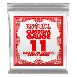 ERNIE BALL 1011 SINGLE .011 PLAIN STEEL STRING