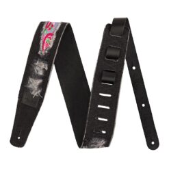 FENDER X WRANGLER RIPPED DENIM STRAP BLACK