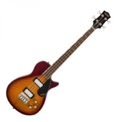 GRETSCH STREAMLINER JET CLUB BASS SINGLE-CUT, HAVANA BURST