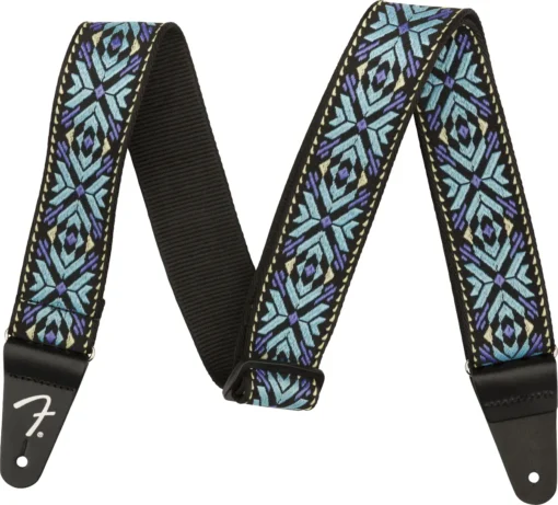 FENDER PASADENA WOVEN STRAP, BLUE SNOWFLAKE