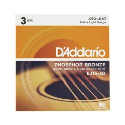 DADDARIO EJ15-3D PACK