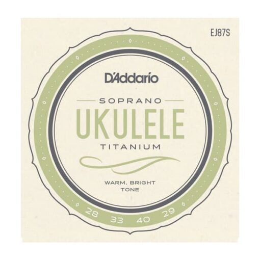 DADDARIO EJ87S TITANIUM UKULELE