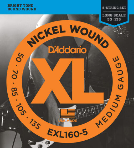 DADDARIO EXL160-5 BASS