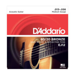DADDARIO EJ12 80/20 BRONZE