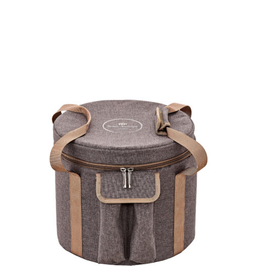 MEINL CRYSTAL SINGING BOWL BAG FOR 15 & 16 BOWLS, BROWN