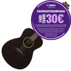 YAMAHA FS400 ACOUSTIC GUITAR SMOKY BLACK