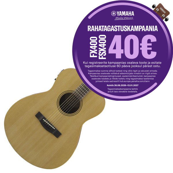 YAMAHA-FSX-400-ACOUSTIC-ELECTRIC-GUITAR-NATURAL-SATIN