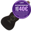 YAMAHA FX400 ELECTRO-ACOUSTIC GUITAR, SMOKY BLACK