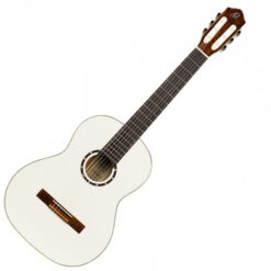 ORTEGA FAMILY SERIES 4/4 CLASSICAL GUITAR WHITE + GIGBAG