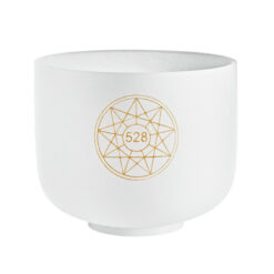 MEINL Sonic Energy Solfeggio Crystal Singing Bowl 8" - C5/Mi/528 Hz