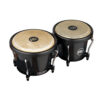 MEINL PERCUSSION JOURNEY SERIES BONGO 6 1/2-INCH MACHO & 7 1/2-INCH HEMBRA BLACK