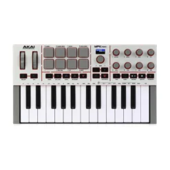 AKAI PROFESSIONAL MPK MINI IV 25-KEY MIDI KEYBOARD CONTROLLER WHITE