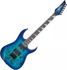 IBANEZ GRGR221PA ELECTRIC GUITAR AQUA BURST