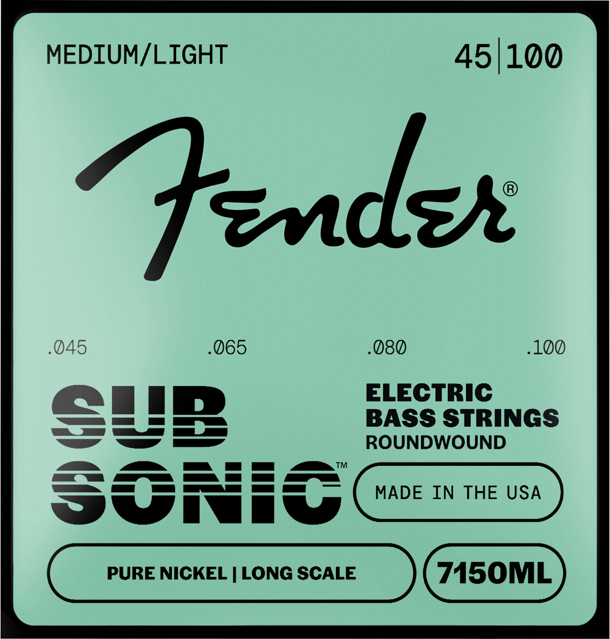 FENDER SUBSONIC 7150ML BASS STRINGS
