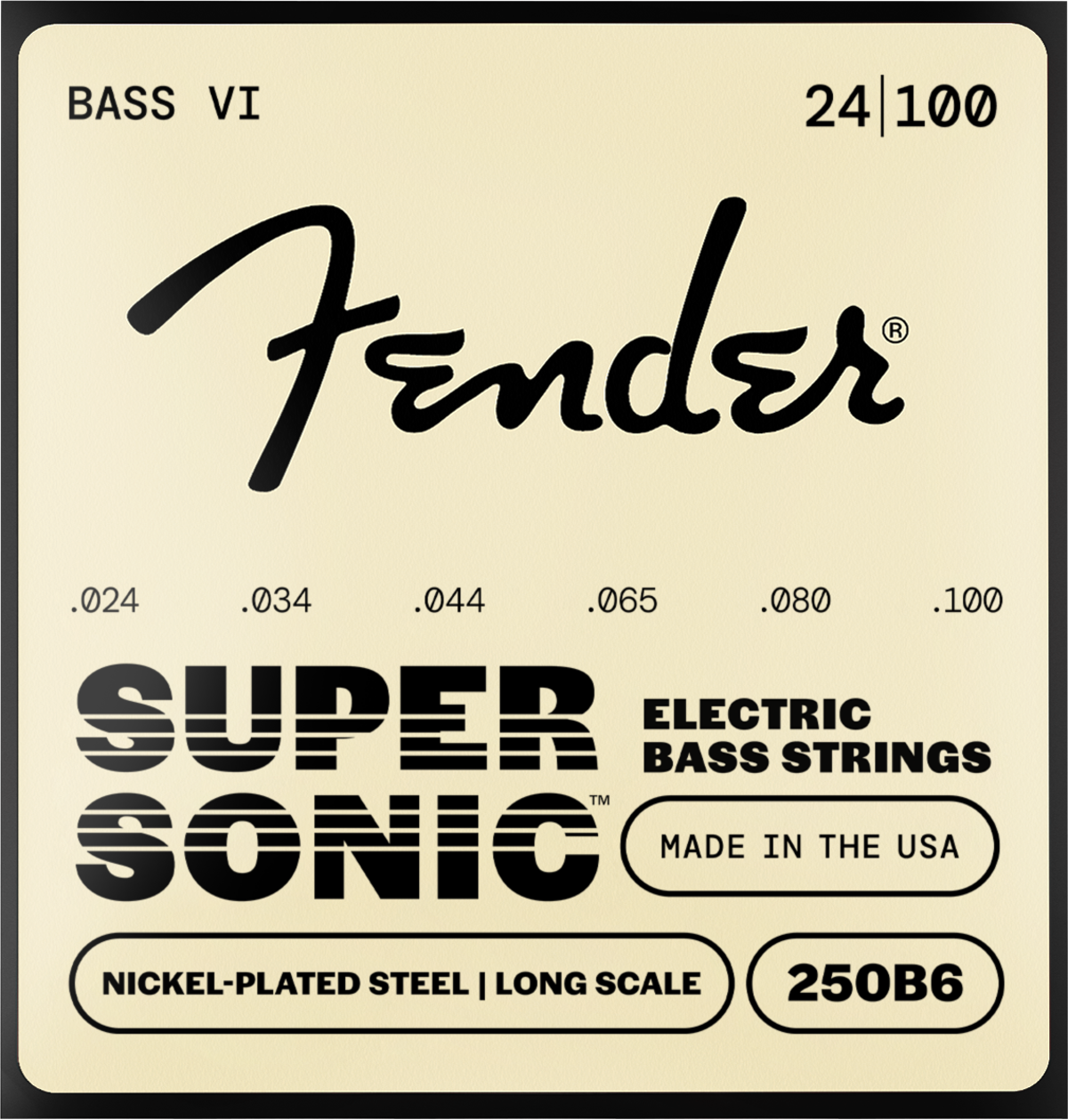 FENDER SUPERSONIC 250B6 BASS VI STRINGS