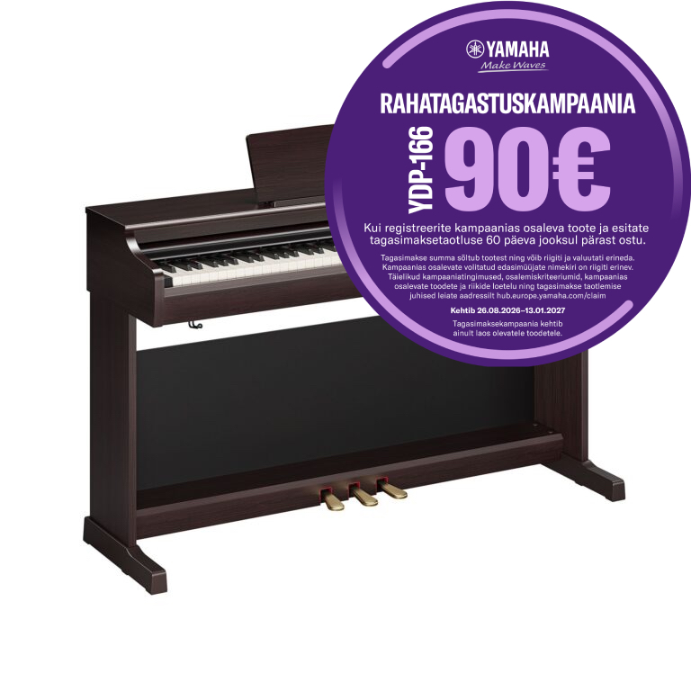 YAMAHA ARIUS YDP-166 DARK ROSEWOOD