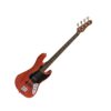 STAGG JAZZ BASS GUITAR SBJ-30 FIESTA RED