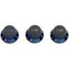 STAGG SP-KNST-BK KNOB SET, 3 PCS, BLACK