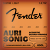 FENDER AURISONIC 60 PHOSPHOR BRONZE ACOUSTIC GUITAR STRINGS