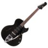 GUILD STARFIRE I JET 90 HOLLOWBODY GUITAR, SATIN BLACK