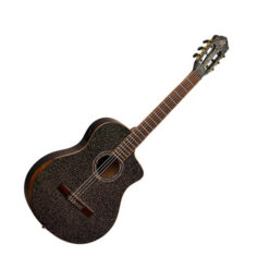 ORTEGA 4/4 KLASSIKALINE NAILONKEELNE KITARR - BLACK RAINBOW SPARKLE