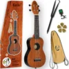 ORTEGA KEIKI K2 SERIES SOPRANO UKULELE SET - AGATHIS / MAHOGANY NATURAL