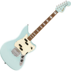 SQUIER PARANORMAL ELECTRIC VI ELECTRIC GUITAR, DAPHNE BLUE