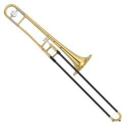 YAMAHA YSL-254CF TENOR TROMBONE, GOLD LACQUER