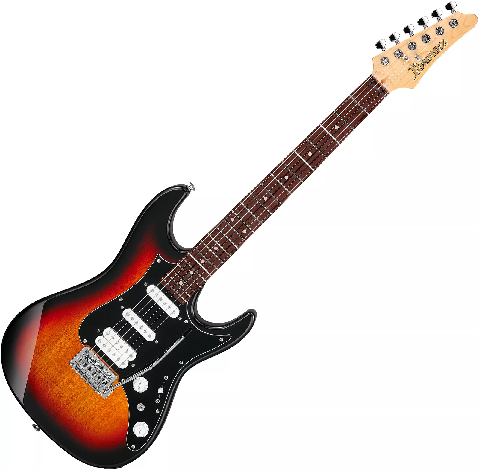 IBANEZ AZES40B-TSN ELEKTRIKITARR, THREE TONE SUNBURST