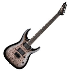 LTD MH-400HT QM ЭЛЕКТРОГИТАРА, SEE THRU BLACK SUNBURST